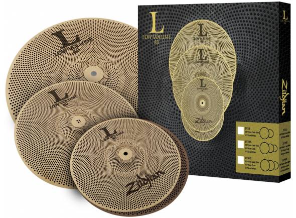 Zildjian LV348 13” HiHats + 14” Crash + 18” Crash Ride Zildjian LV348 13” HiHats + 14” Crash + 18” Crash Ride